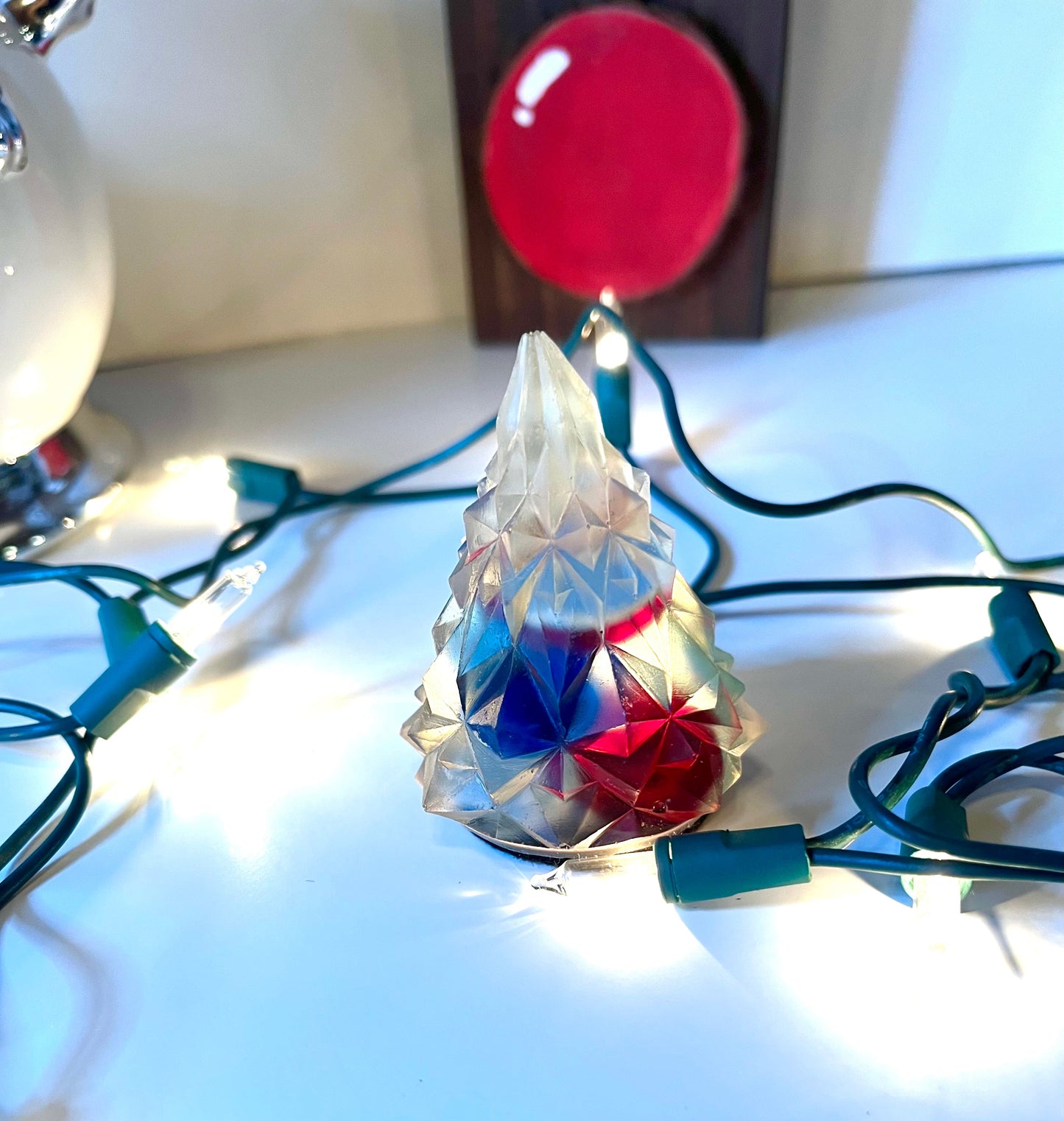 Red, White, and Blue Medium Christmas Tree