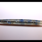 Blue glittery pen