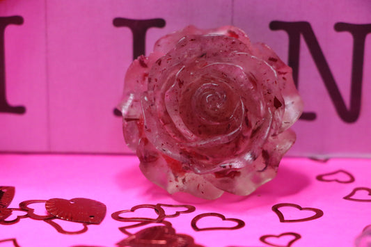 Large 3d traditional Rose Magnet