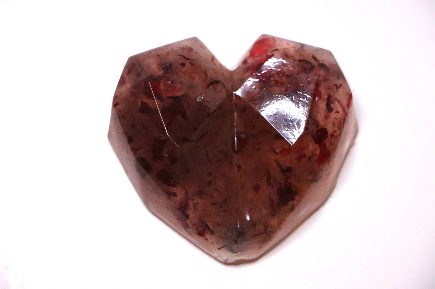 Dark Red Big Heart Magnet