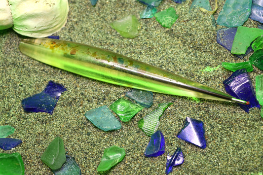 Multicolor seaglass pen